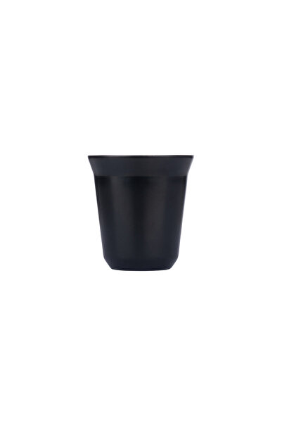Estia Home Art ESTIA ΚΟΥΠΑ ΤΑΞΙΔΙΟΥ ΔΙΠΛΟΥ ΤΟΙΧΩΜΑΤΟΣ ΑΝΟΞΕΙΔΩΤΗ 160ml ΜΑΥΡΗ
