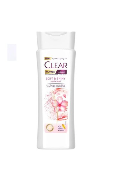 Clear شامبو ناعم ولامع (أبيض) 200 مل - شامبو ناعم ولامع 200 مل أبيض