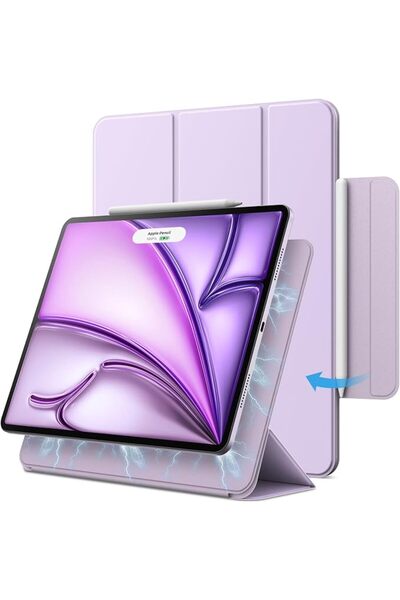 JETech حافظة مغناطيسية لجهاز آيباد إير 11 بوصة M4/M3/M2 وآيباد إير 5/4، بلون ...