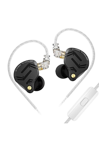KZ Acoustics Căști cu fir KZ ZS12 PRO X, Monitor In-Ear, IEM pentru gaming, H...