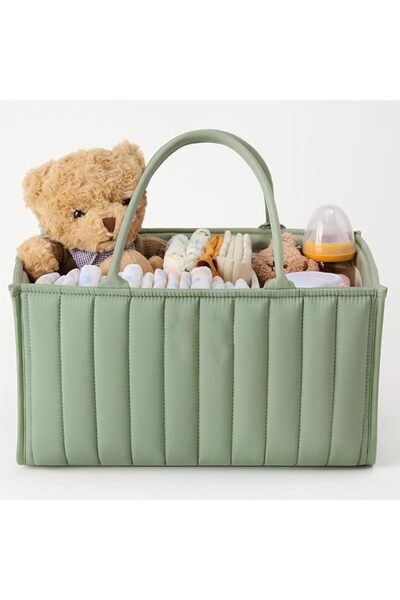 Aputue Baby Diaper Caddy Organizer, Collapsible Portable diaper caddy Bag, di...