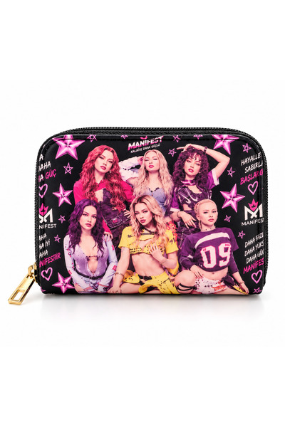 zahider Girl's Special Design Wallet with Manifest Pattern