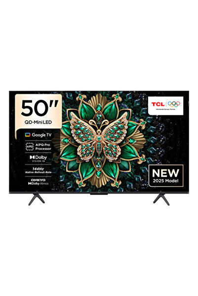 TCL 50c6kgtv 50" 127 Ekran 4K UHD Google QD-MiniLED TV