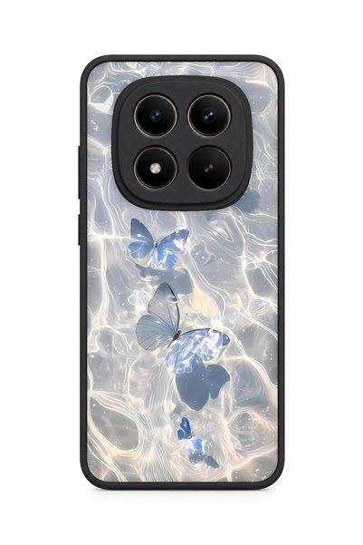 BGAKSESUAR Redmi Note 15 Pro Plus 5g Compatible Blue Patterned Shockproof Cas...