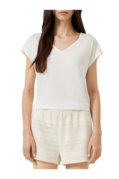 s.Oliver Γυναικείο T-shirt Λευκό 2180385-0200