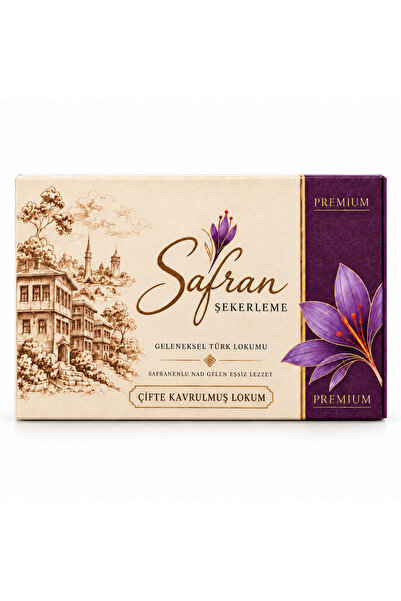 Safran Şekerleme Çifte Kavrulmuş 600 G