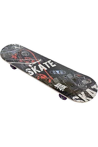 Smrynan Leather Skateboard for Kids and Beginners | Safe and Unique Design wi...