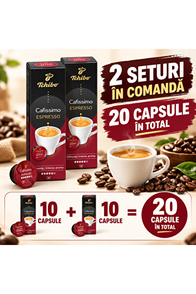 Tchibo Cafissimo Espresso Aromă Intensă – 20 capsule