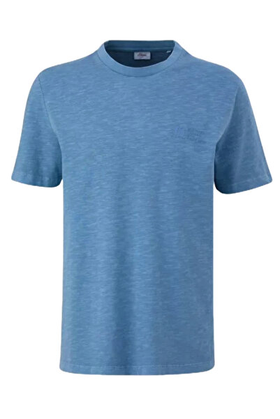 s.Oliver Ανδρικό T-Shirt Γαλάζιο 2141231-54D1