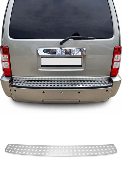 Dodge Nitro 2007-2012 Uyumlu Krom Arka Tampon Eşiği Paslanmaz Çelik