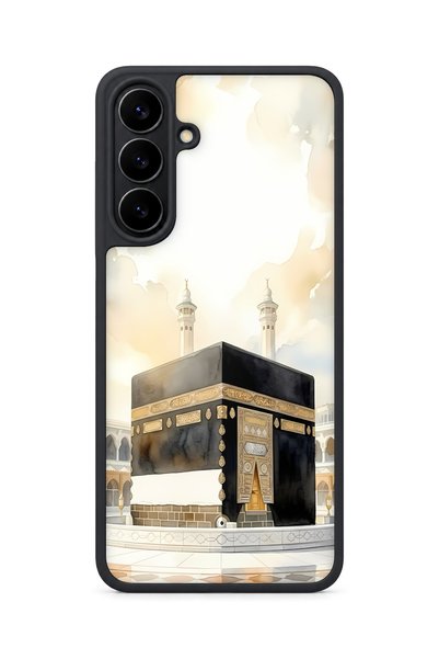 BGAKSESUAR غطاء حماية مقاوم للصدمات متوافق مع سامسونج جالاكسي S25 FE بنمط مكة...
