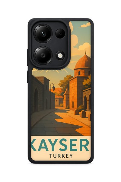 BGAKSESUAR حافظة Redmi Note 13 Pro 4G متوافقة مع نمط Kayseri ومقاومة للصدمات ...