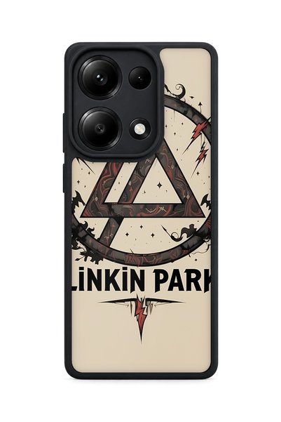 BGAKSESUAR حافظة Redmi Note 13 Pro 4G متوافقة مع LinkinPark، مقاومة للصدمات م...