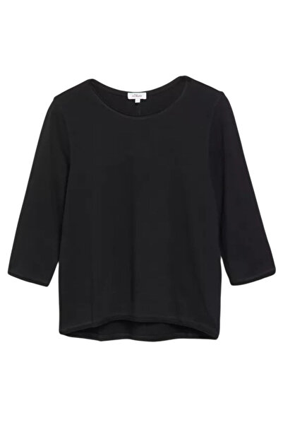s.Oliver Γυναικείο T-shirt Μαύρο 2182508-9999