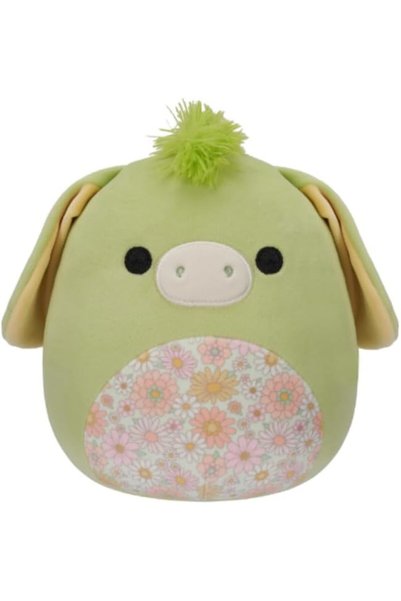 Squishmallows دمية حيوان محشوة ناعمة للغاية، جونيبر الحمار من أدي سكواد، 7.5 ...