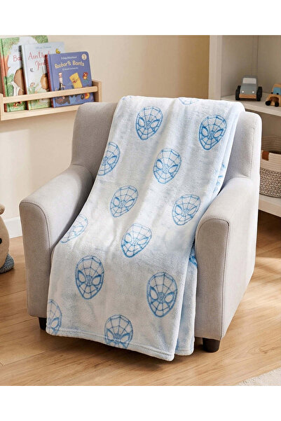 REDTAG Blue Spider-Man Embossed Blanket 150x200cm