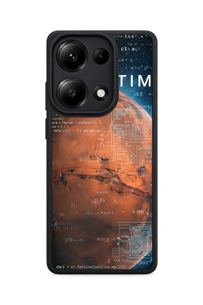 BGAKSESUAR حافظة Redmi Note 13 Pro 4G متوافقة مع نمط Mars ومقاومة للصدمات مع ...