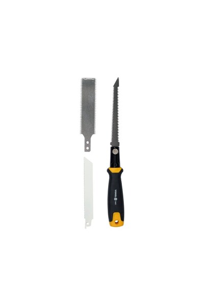 Vorel Lamă de ferăstrău mixtă, 125-140 mm, mâner din plastic, tăiș reversibil