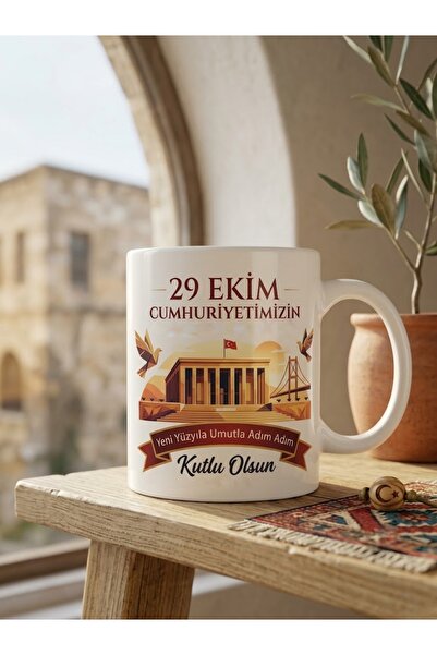 29 Ekim cumhuriyet bayramına özel kupa bardak