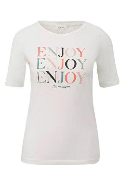s.Oliver Γυναικείο T-Shirt Λευκό 2145266-02D0