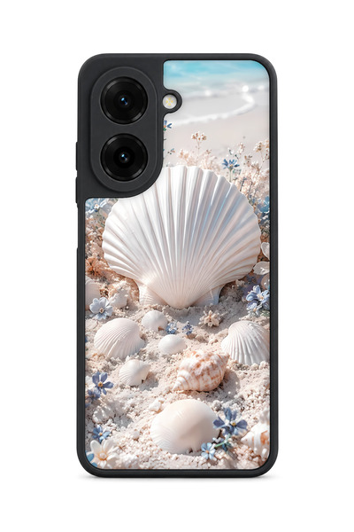 BGAKSESUAR Redmi A5 Compatible Sea Pattern Camera Protected Shockproof Case