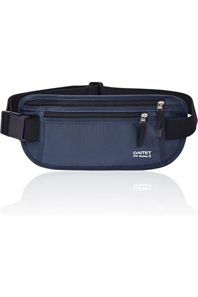 GENERAL Money Belt - Passport Holder Secure Hidden Travel Wallet with RFID Bl...