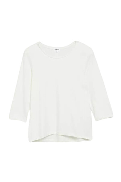s.Oliver Γυναικείο T-shirt Λευκό 2182508-0210