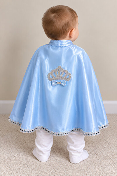 Harry&Millie Baby King Crowned with Cloak Jumpsuit Baby Gift Circumcision Bab...