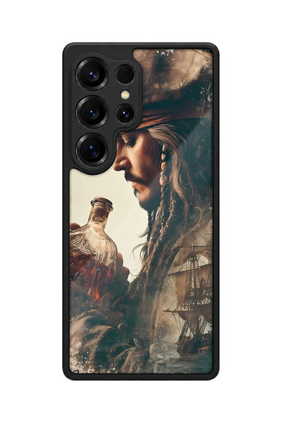 BGAKSESUAR Samsung Galaxy S25 Ultra Compatible Captain Patterned Shockproof C...