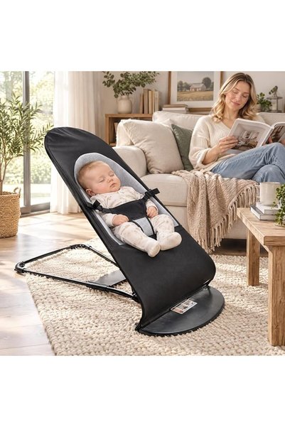 AOHRYME Baby Bouncer,3-in-1 Bounce Soft Adjustable Multi Position Baby Bounce...