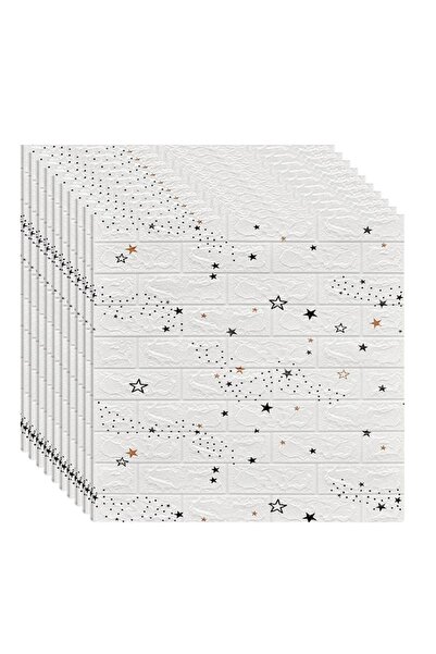 MACVI Set de 20 de piese de tapet 3D autoadezive, Macvi ® dimensiuni 70x77, M...