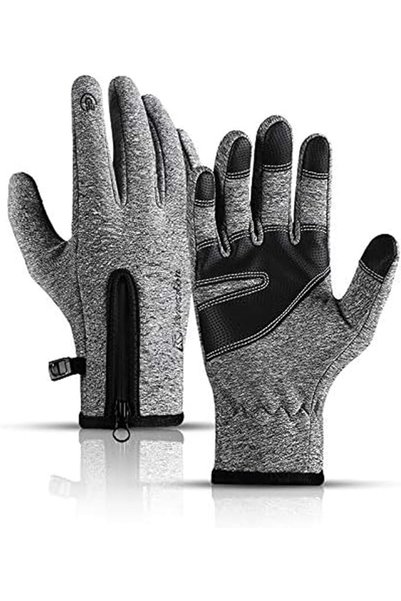 EXCEFORE Winter Warm Gloves Men Women Touch Screen Waterproof Windproof Non-S...