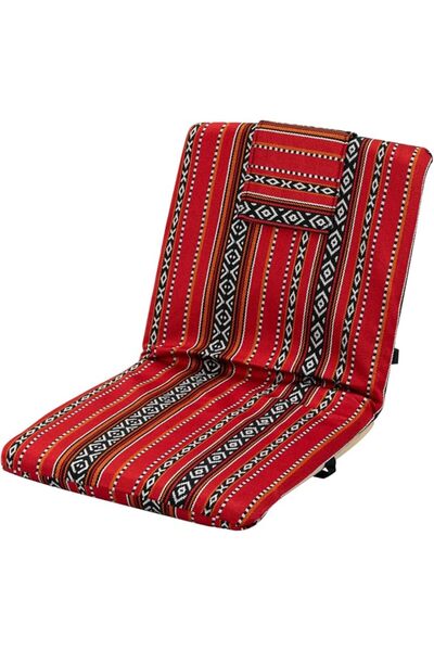 Lawazim Floor Picnic Chair - 89x45x5cm - Saudi Heritage Style - Folding Padde...