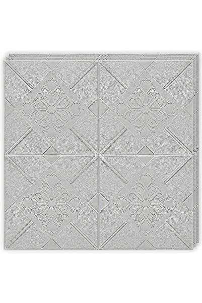 Tapetoo Home Decor Set de 50 Tapetoo ®   Plăci de tavan 3D autoadezive, romb ...