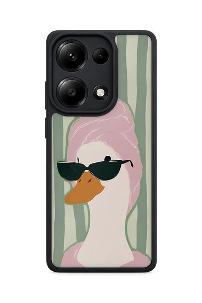 BGAKSESUAR Redmi Note 13 Pro 4g Compatible Duck Pattern Camera Protected Shoc...