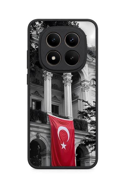 BGAKSESUAR حافظة Redmi Note 15 Pro Plus 5G متوافقة مع نمط العلم التركي، مقاوم...