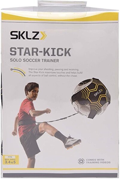 SKLZ جهاز تدريب كرة القدم الفردي القابل للتعديل بدون استخدام اليدين من ستار-ك...
