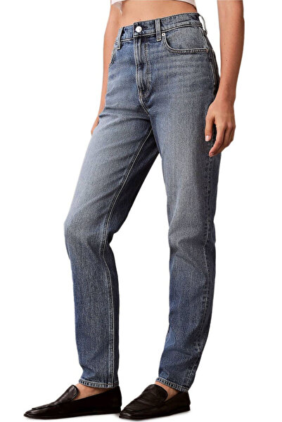 Calvin Klein Γυναικείο Mom Τζιν Μπλε LV047D841G-30N
