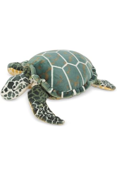 Melissa & Doug Giant Sea Turtle - Lifelike Stuffed Animal (nearly 3 feet long)