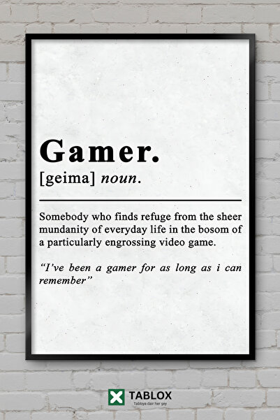 tablomaxtbx Gamer Boy Igraonica Igraonica Umjetnička Zidna Dekoracija Uramlje...