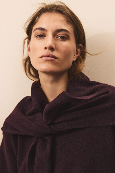 H&M Triko Üçgen Şal