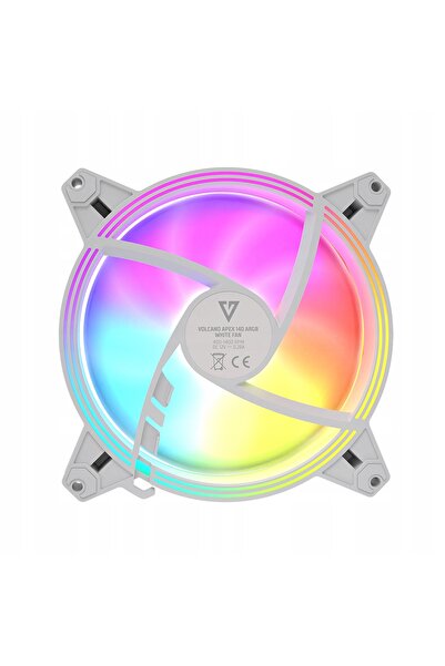 Modecom Ventilator Volcano APEX 140 ARGB alb
