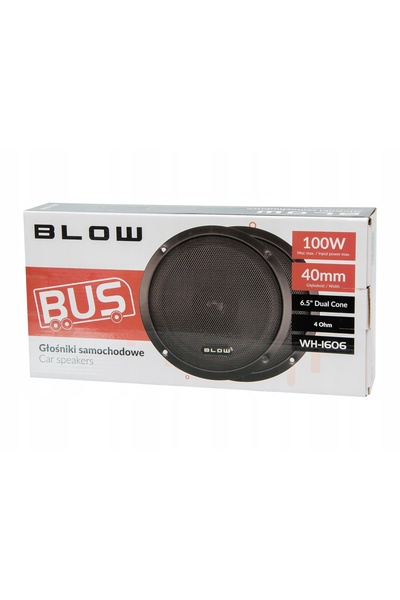Blow 2x Difuzoare auto puternice 100W 6.5 " 4 Ohm 165mm Coaxiale pe 2 căi