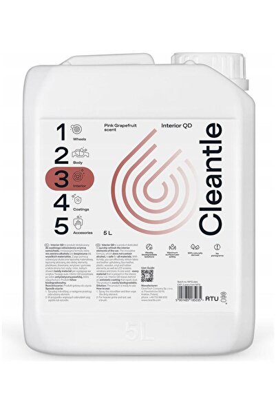 Cleantle Interior QD 5L Quick Detailer - Reîmprospătare rapidă a interiorului...