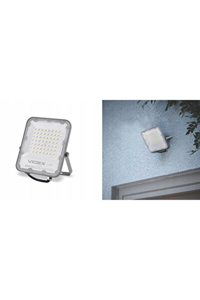 VİDEX Proiector halogen 30W lumină neutră 5000K 3900lm IP65 DAVIS