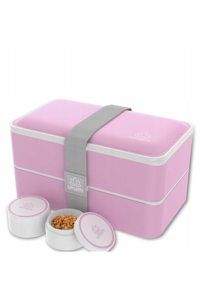 umami Cutie de prânz originală, recipient alimentar 1200ml, Bento Box, etanșă...