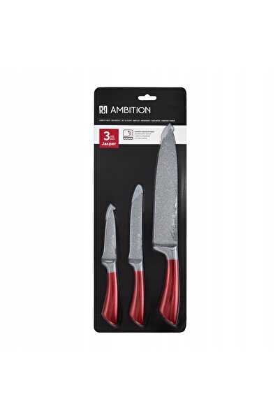 Ambition Set de cuțite Jasper 3 piese: cuțit master, cuțit pentru legume, cur...