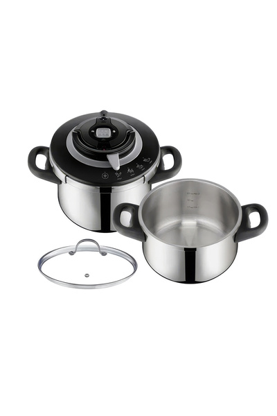 TEFAL Clipso+ Chef Düdüklü Tencere 6 L + 4,5 L Set