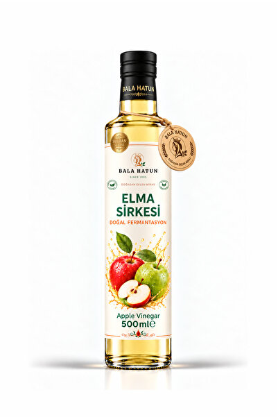 Elma Sirkesi 500ml - Doğal Fermantasyon - Apple Vinegar
