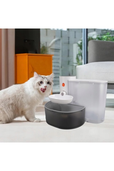 NO BRAND Fântână pentru animale de companie cu umplere automată, rezervor de 3L